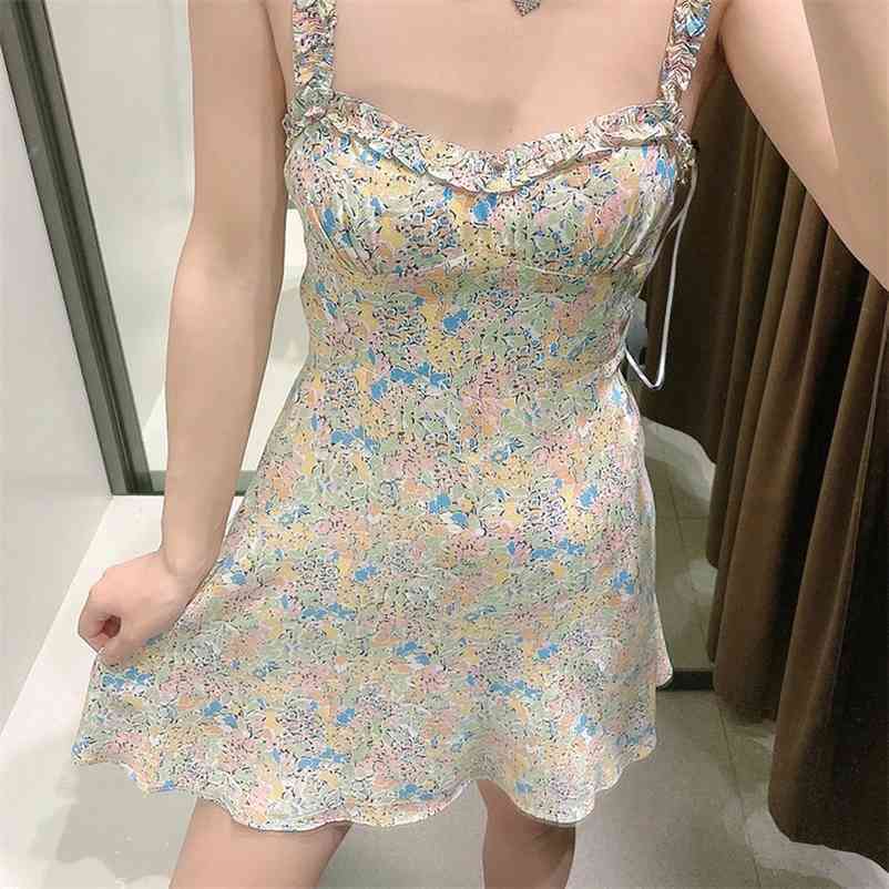 Arrival Women leopard V-Neck Sleeveless Printed ruffled mini strap dress Boho Elegant Casual Dress Vestidos 210524, Mixed color
Arrival Women leopard V-Neck Sleeveless Printed ruffled mini strap dress Boho Elegant Casual Dress Vestidos 210524, Mixed color