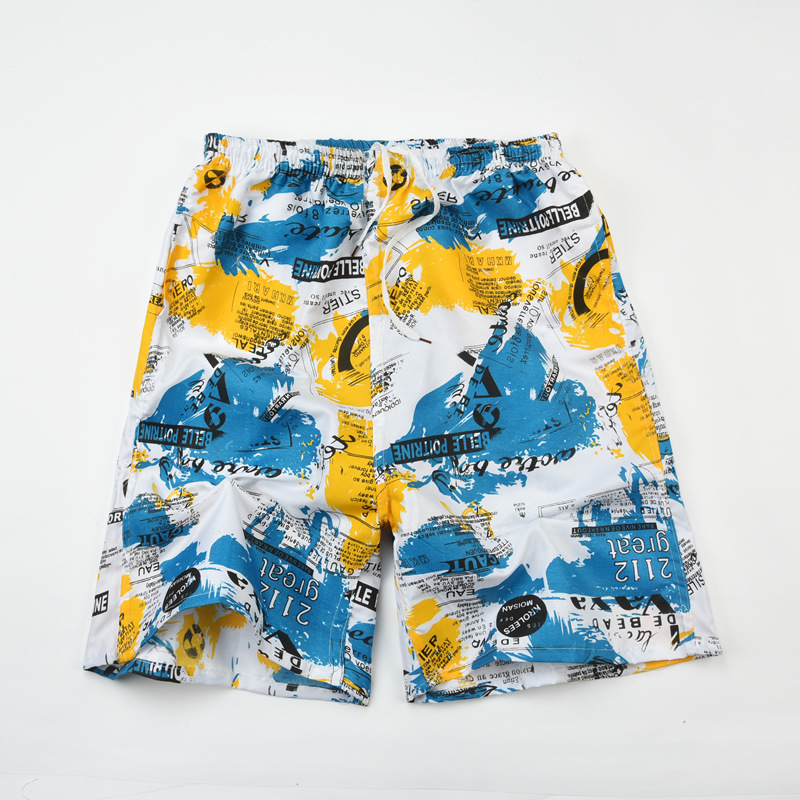 Vacation Beach Pants Men's Large Size Quick-drying Loose Loose Thin Men's Shorts Sports Leisure Flower Pants Explosion Models(The, White;black
Vacation Beach Pants Men's Large Size Quick-drying Loose Loose Thin Men's Shorts Sports Leisure Flower Pants Explosion Models(The, White;black