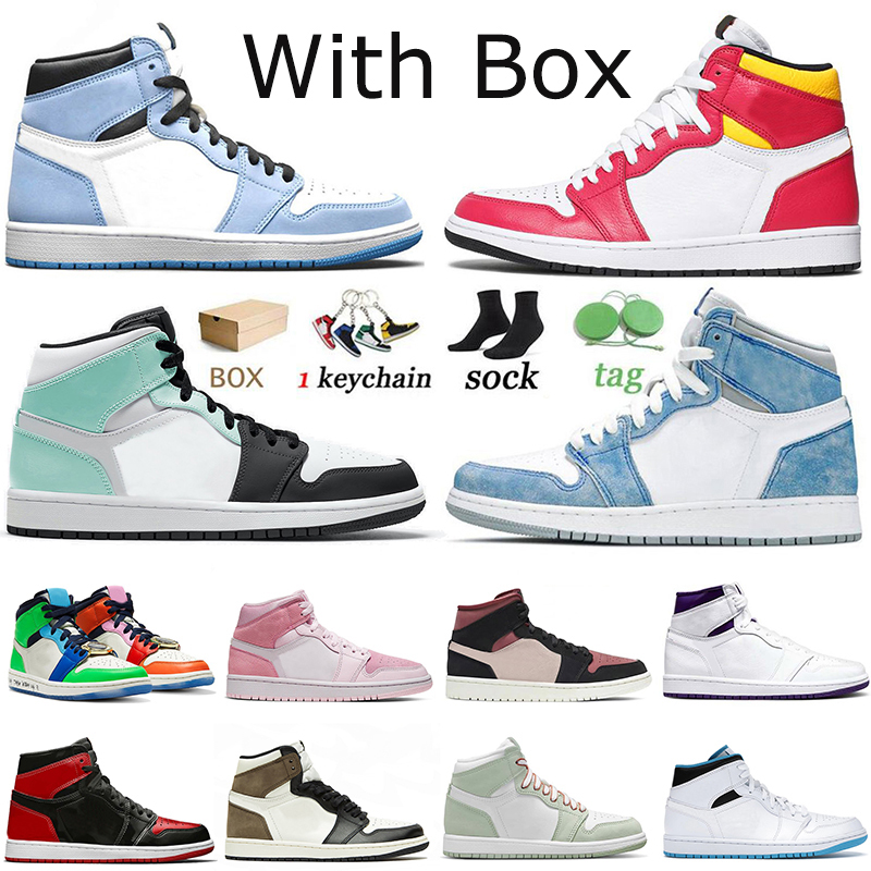 With Box Air Jordan Retro Jumpman 1 1s Basketball Shoes Men Women High OG Court Purple Hyper Royal University Blue Light Fusion Red
With Box Air Jordan Retro Jumpman 1 1s Basketball Shoes Men Women High OG Court Purple Hyper Royal University Blue Light Fusion Red