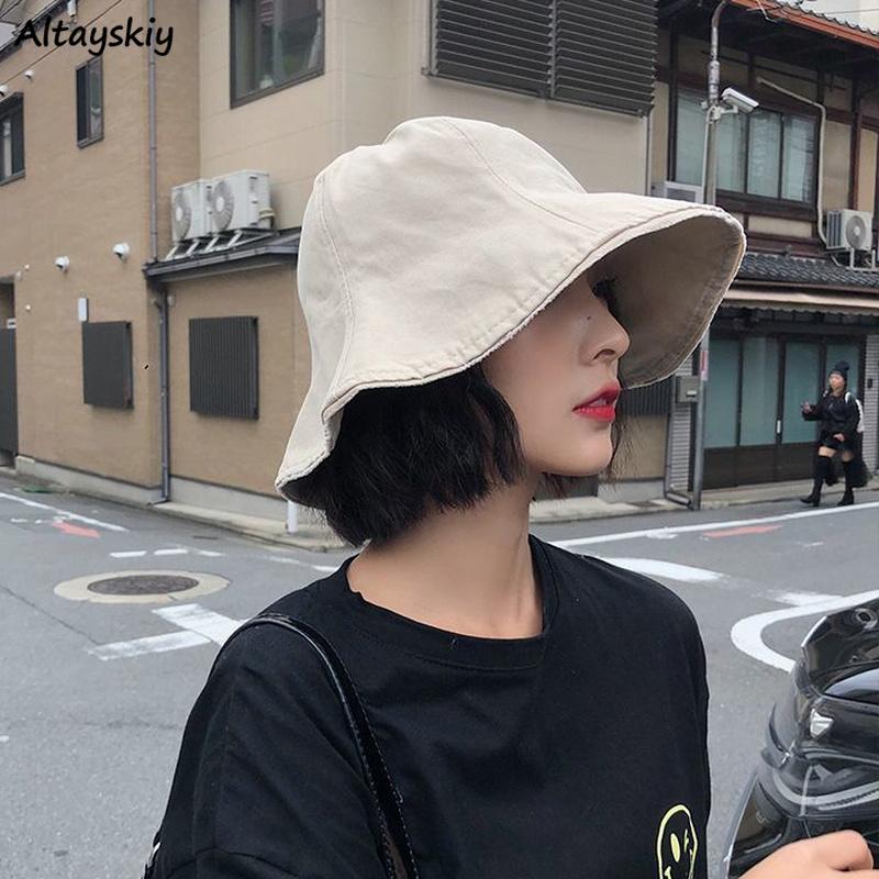 Wide Brim Hats Bucket Women Solid Elegant Japanese Style Summer All-match Design Casual Caps Outdoor Sun Protection Students Ulzzang Daily, Black-fur-lined
Wide Brim Hats Bucket Women Solid Elegant Japanese Style Summer All-match Design Casual Caps Outdoor Sun Protection Students Ulzzang Daily, Black-fur-lined