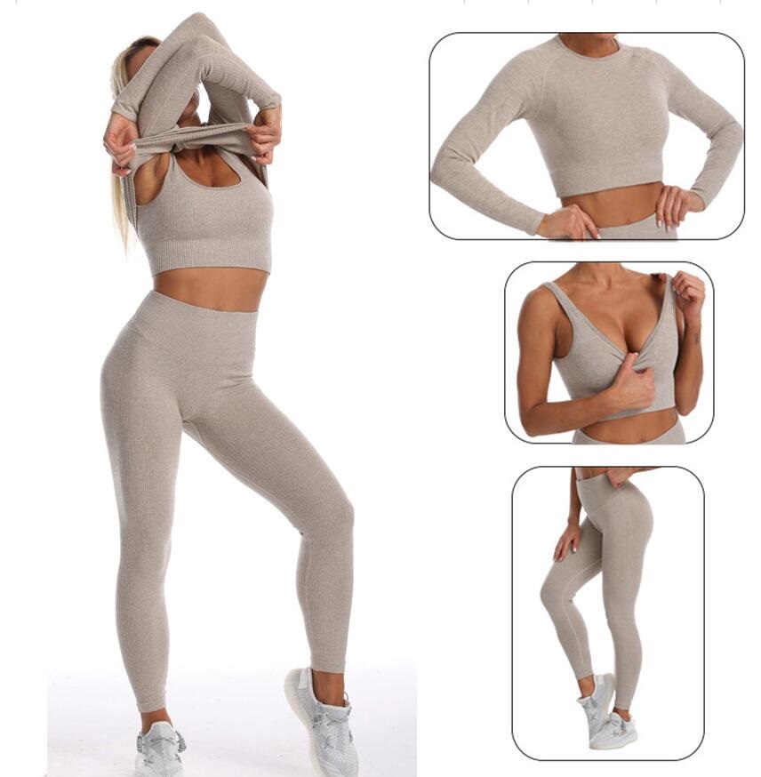 Tracksuits Designer yoga wear Women Suit Gym outfits Sportswear Fitness track pants Leggings workout set tech wear for woman sexy t shirts bra pant girls active 3pcs, Purple-3pcs
Tracksuits Designer yoga wear Women Suit Gym outfits Sportswear Fitness track pants Leggings workout set tech wear for woman sexy t shirts bra pant girls active 3pcs, Purple-3pcs
