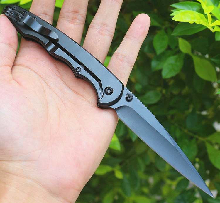 New Listing 7016 Survival Folding Knife 5Cr13Mov Black/Satin Blade Steel Handle Outdoor EDC Pocket Tactical Knives With Retail Box
New Listing 7016 Survival Folding Knife 5Cr13Mov Black/Satin Blade Steel Handle Outdoor EDC Pocket Tactical Knives With Retail Box
