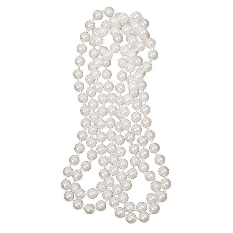 Pendant Necklaces Long Artificial Pearl Necklace White Jewelry Accessory For Flapper Girl Costume 1920s
Pendant Necklaces Long Artificial Pearl Necklace White Jewelry Accessory For Flapper Girl Costume 1920s