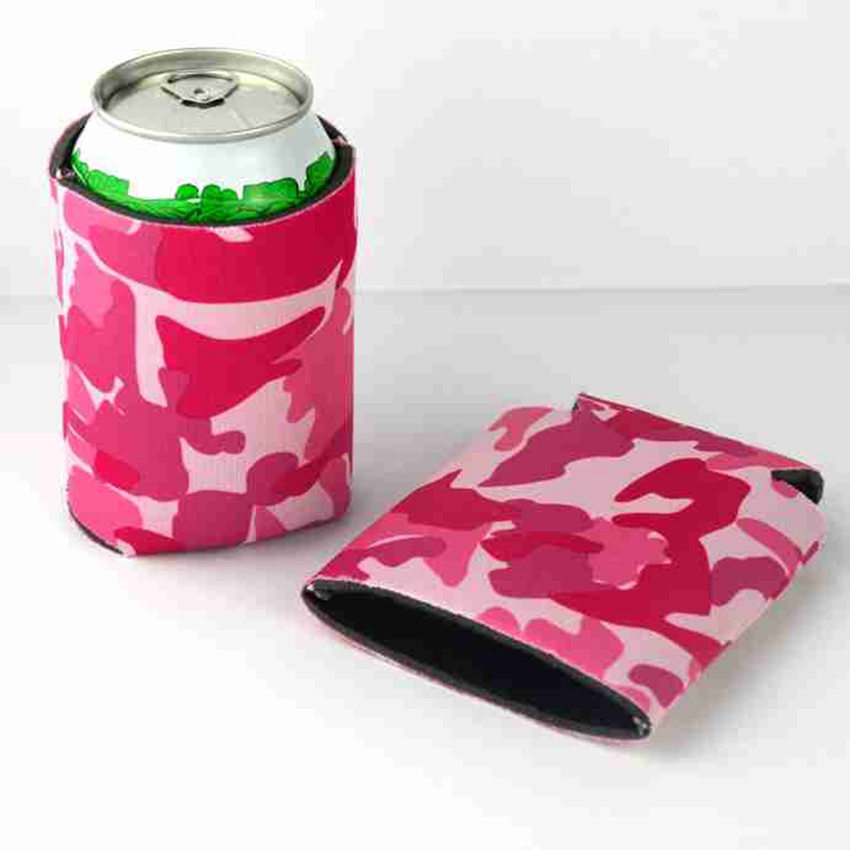 Insulators Neoprene Beverage Collapsible Cola Soda Bottle Koozies Stubby Holders Beer Cooler Bags Can Sleeve CYZ2633 200Pcs Free shipping