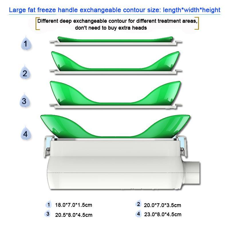 Multifunctional 360 Degree Vacuum RF Cellulite Removal Slimming Machine Freezing Fat Weight Loss Body Shaping Beauty Equipment