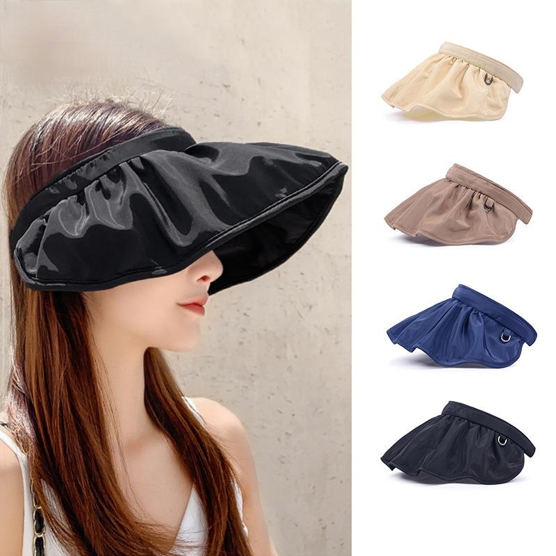 Versatile Sunscreen And Sunshade Fisherman's Hat Anti Ultraviolet Women's Empty Top Beanie/Skull Caps, Black
Versatile Sunscreen And Sunshade Fisherman's Hat Anti Ultraviolet Women's Empty Top Beanie/Skull Caps, Black