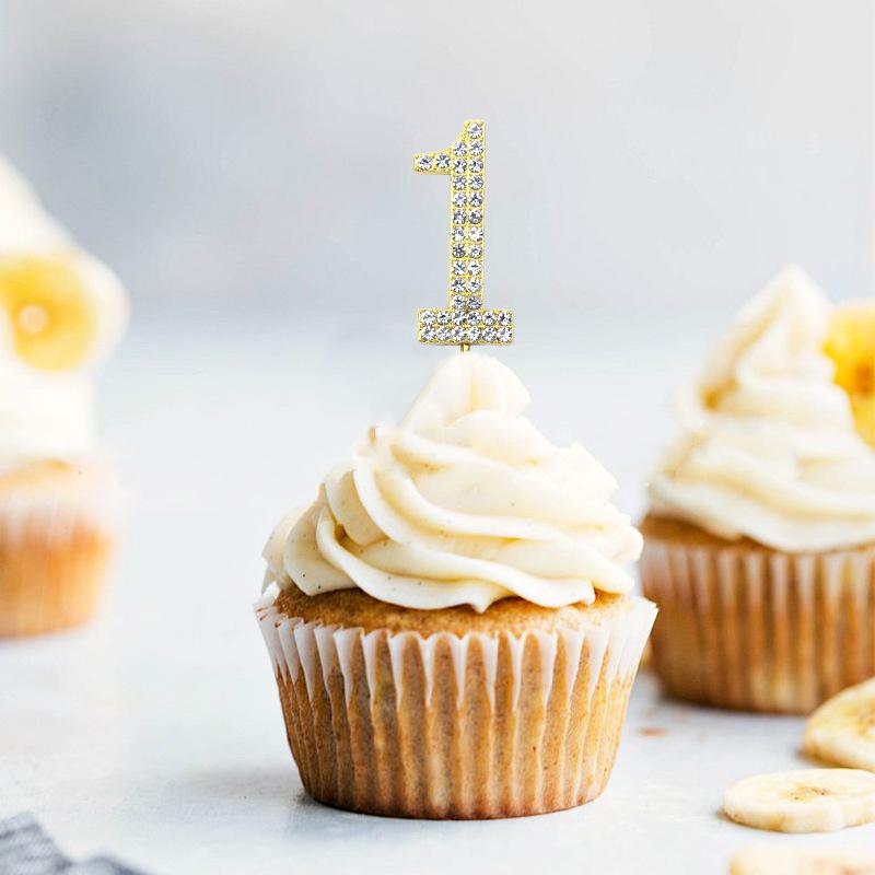Party Decoration Glitter Alloy Rhinestone Number Cake Toppers Baby Shower Wedding Birthday Gold Silver Digital Cakes Dessert Decor
Party Decoration Glitter Alloy Rhinestone Number Cake Toppers Baby Shower Wedding Birthday Gold Silver Digital Cakes Dessert Decor