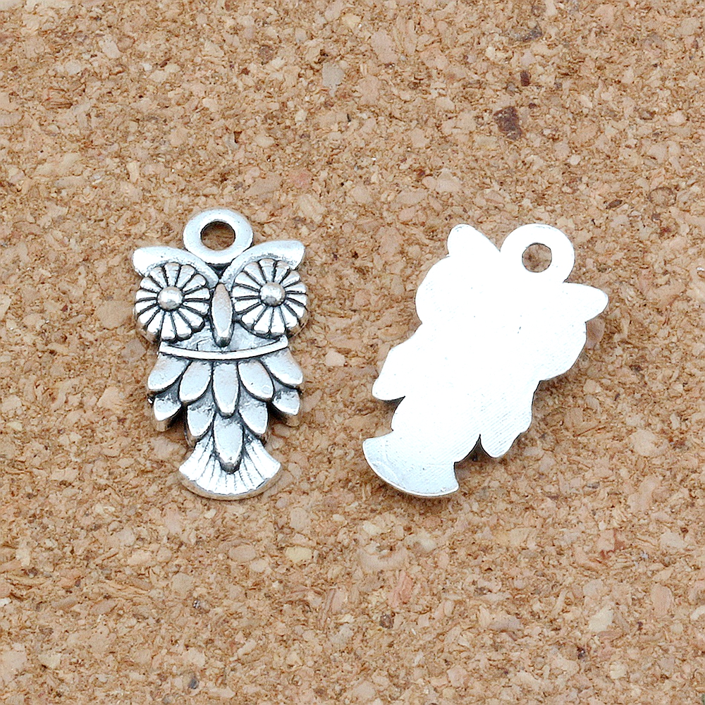 100Pcs/lot Antique Silver Owl Bird Charms Pendants For Jewelry Making Bracelet Findings 10.5x20mm A-234
100Pcs/lot Antique Silver Owl Bird Charms Pendants For Jewelry Making Bracelet Findings 10.5x20mm A-234