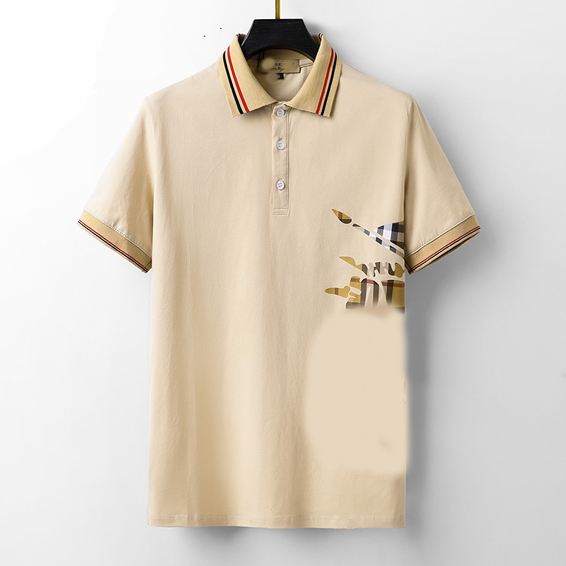 Luxury Casual mens T shirt breathable polo Wear designer Short sleeve T-shirt 100% cotton high quality wholesale black and white size S-3XL#1, Khaki
Luxury Casual mens T shirt breathable polo Wear designer Short sleeve T-shirt 100% cotton high quality wholesale black and white size S-3XL#1, Khaki
