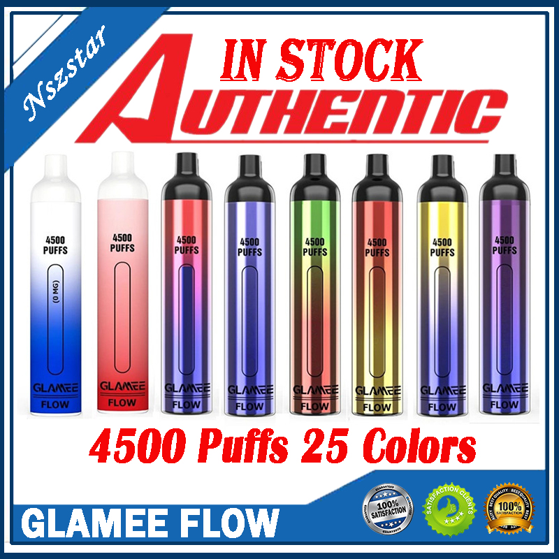 Original GLAMEE FLOW Disposable E cigarettes Pod Device Kit 4500 Puffs 2200mah battery Prefilled Cartridges Vape Pen For XXL Mega Plus Max
Original GLAMEE FLOW Disposable E cigarettes Pod Device Kit 4500 Puffs 2200mah battery Prefilled Cartridges Vape Pen For XXL Mega Plus Max