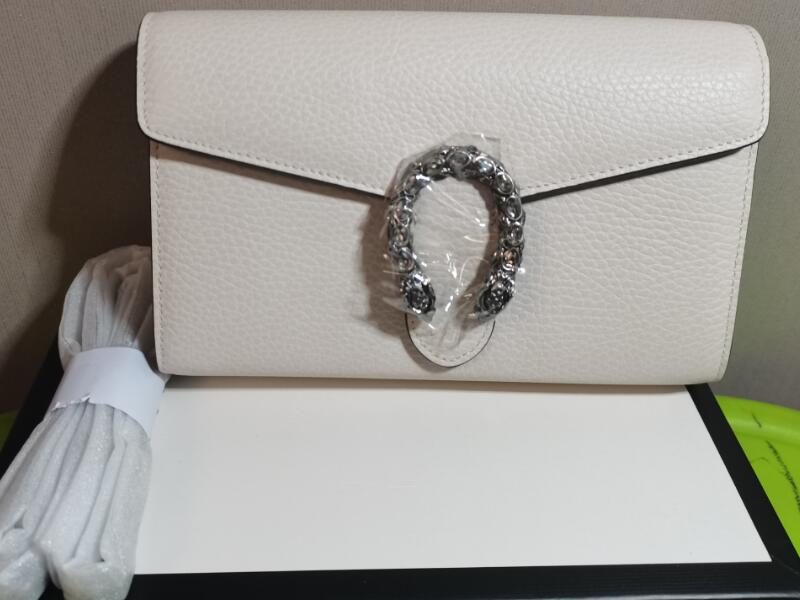 Realfine Bags 5A 401231 20cm White Dionysuss Wallet on Chain Bags WOC Wallets For Women Come with Dust Bag Box, 401231 5a_06
Realfine Bags 5A 401231 20cm White Dionysuss Wallet on Chain Bags WOC Wallets For Women Come with Dust Bag Box, 401231 5a_06