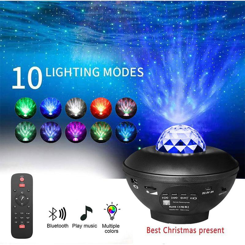 Night Lights Colorful Starry Sky Galaxy Projector Nightlight Child USB Music Player Star Light Romantic Projection Lamp Gifts
Night Lights Colorful Starry Sky Galaxy Projector Nightlight Child USB Music Player Star Light Romantic Projection Lamp Gifts
