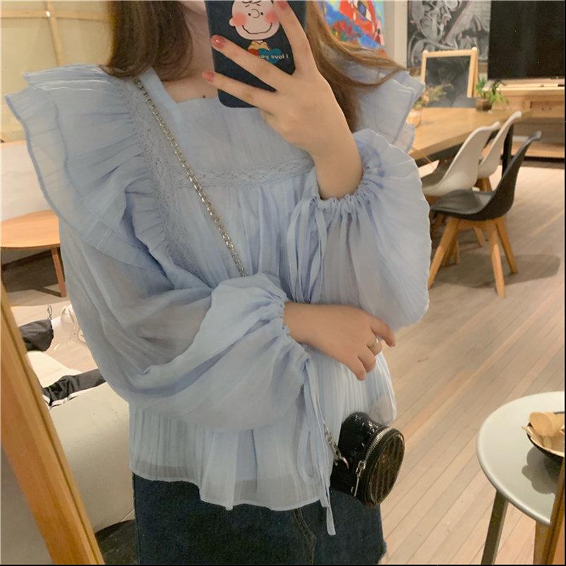 sweet ruffles blue solid all women blouses match regular cute loose high street casual simple quality shirts, White
sweet ruffles blue solid all women blouses match regular cute loose high street casual simple quality shirts, White