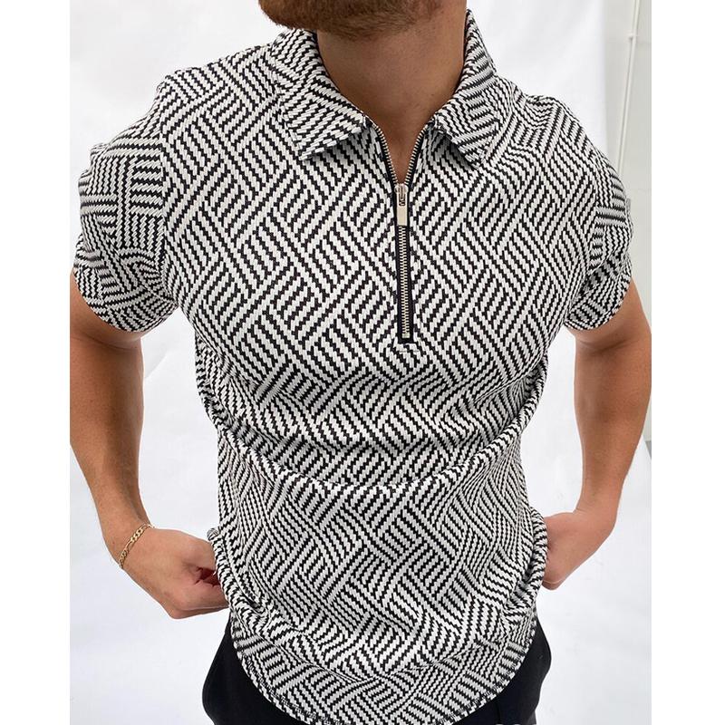 Men's T-Shirts France High Quality Men Shirt Parisian Style Short-sleeved T-shirt With Zipper Lapel Plaid TShirts Male Casual Tees, Pls-2
Men's T-Shirts France High Quality Men Shirt Parisian Style Short-sleeved T-shirt With Zipper Lapel Plaid TShirts Male Casual Tees, Pls-2
