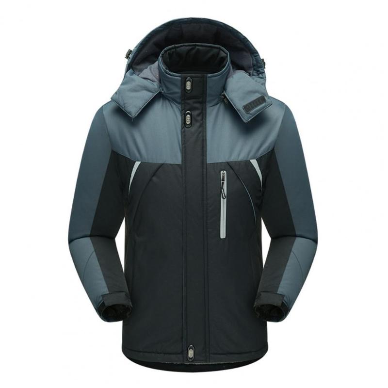 Men's Jackets Jacket Contrast Colors Hooded Windproof Reflective Winter Stripe Super Warm Down Coat For Climbing, Black;brown
Men's Jackets Jacket Contrast Colors Hooded Windproof Reflective Winter Stripe Super Warm Down Coat For Climbing, Black;brown