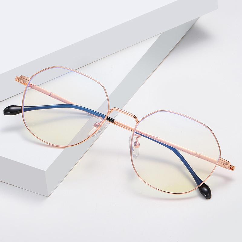 Sunglasses Glawes Fashion Brand Designer Computer Glasses Polygonal Metal Flat Mirrors For Men Women Bluelight Goggles 
Sunglasses Glawes Fashion Brand Designer Computer Glasses Polygonal Metal Flat Mirrors For Men Women Bluelight Goggles