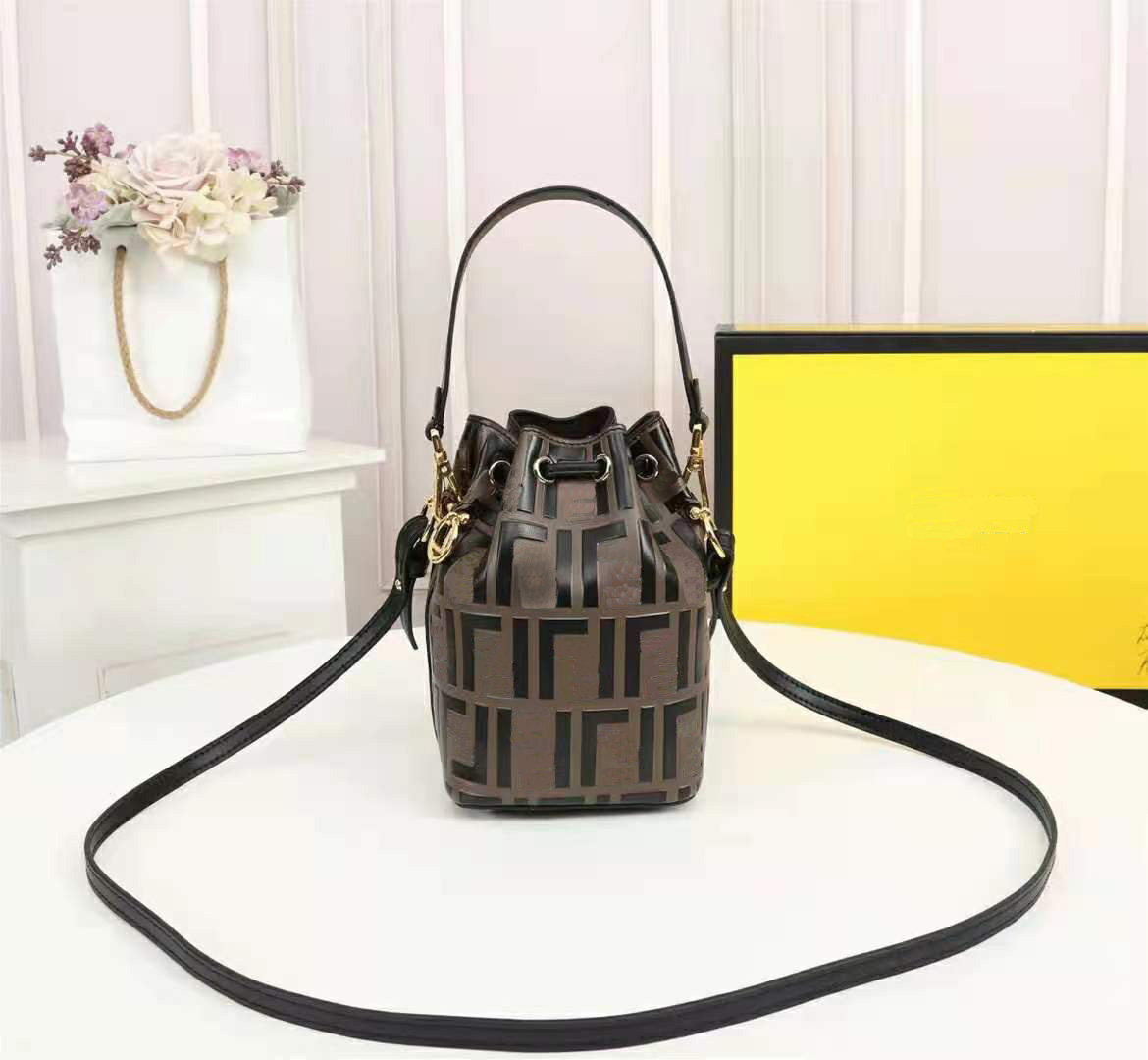 Original High Qaulity Shoulder Bags Fashion Handbags Purses Neonoe Bucket Bag Women Classic Style Genuine Leather
Original High Qaulity Shoulder Bags Fashion Handbags Purses Neonoe Bucket Bag Women Classic Style Genuine Leather