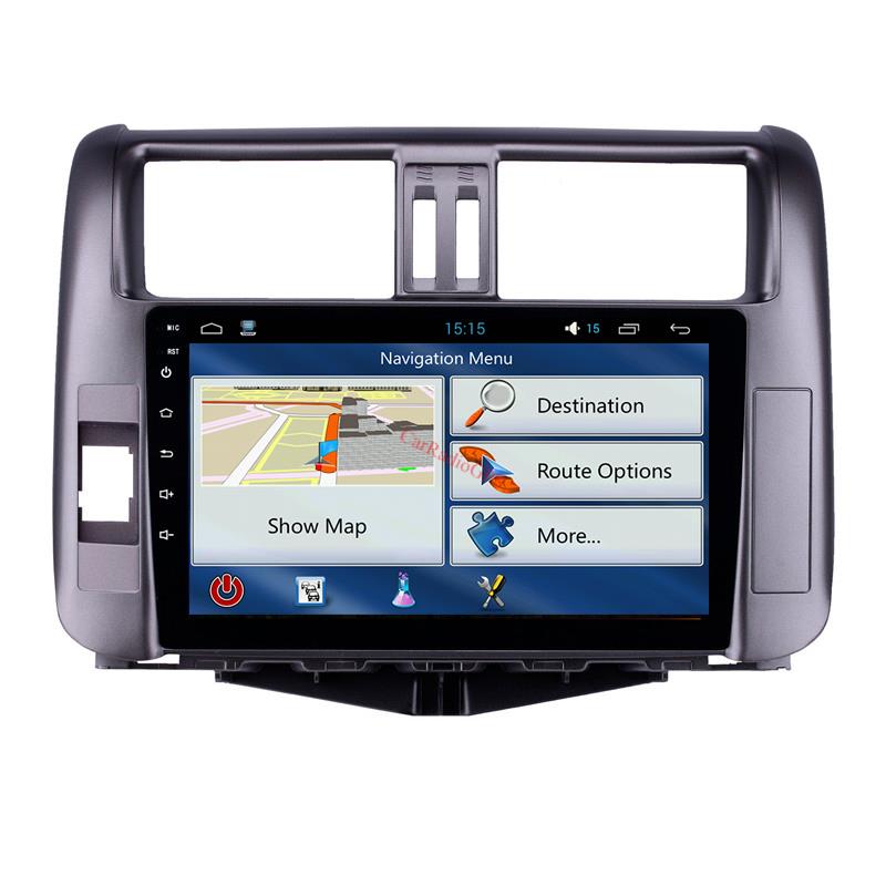 Auto Car DVD Player for Toyota Prado 150 2010-2013 with Screen Touch Music USB AUX support DAB SWC 9 inch OEM Android 10