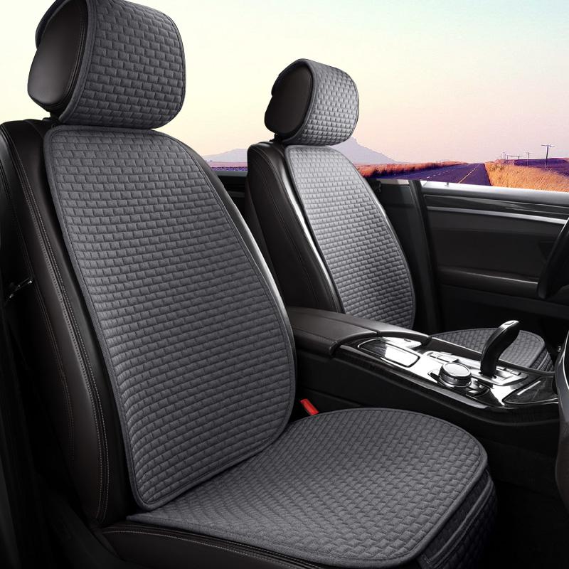 Car Seat Covers Cushion Healthy Flax Super Breathable Protector Pad With Headrest Cover Universal Accessories
Car Seat Covers Cushion Healthy Flax Super Breathable Protector Pad With Headrest Cover Universal Accessories
