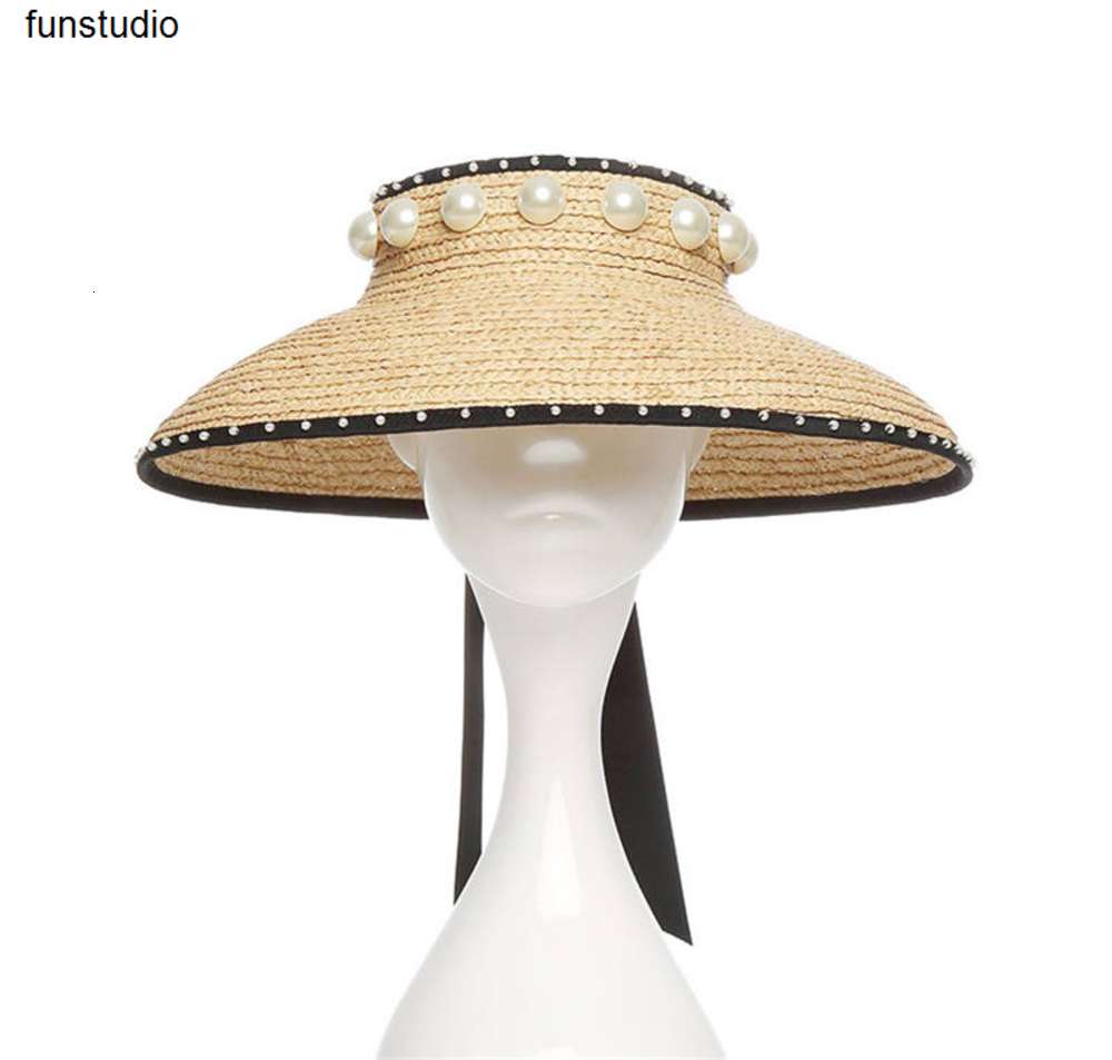 20SS Straw Pearl Caps Without Top Holiday Beach Hat Womens Wide Brim Hats High Quality Sun Hat Tide Fisherman Hats, Yellow
20SS Straw Pearl Caps Without Top Holiday Beach Hat Womens Wide Brim Hats High Quality Sun Hat Tide Fisherman Hats, Yellow