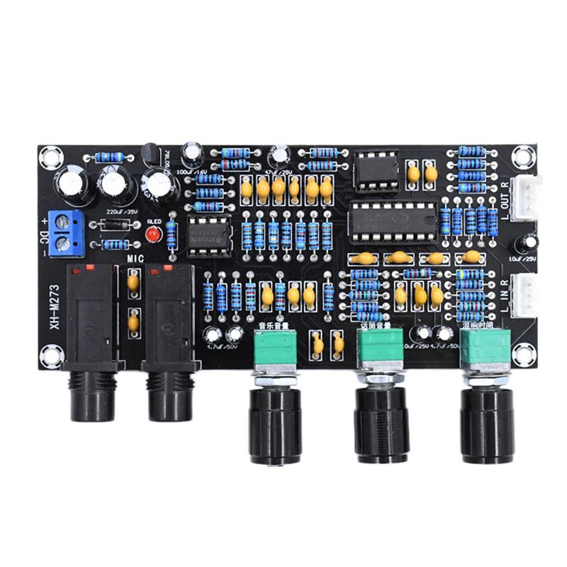 Audio Cables & Connectors PT2399 Digital Microphone Board Reverberation Karaoke Reverb NE5532 Pre- Tone
Audio Cables & Connectors PT2399 Digital Microphone Board Reverberation Karaoke Reverb NE5532 Pre- Tone