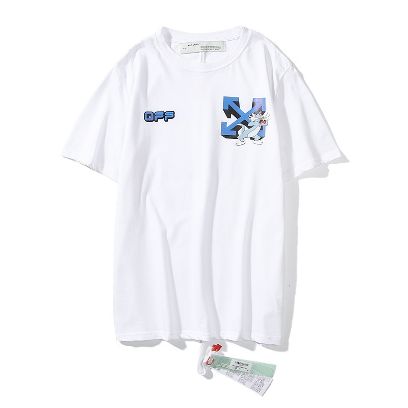 Men's T-shirt Short Sleeve Off Style White Animation Co Branded Limited Series Cat Mouse Print and Wo Loose Couple Cz26, White;black
Men's T-shirt Short Sleeve Off Style White Animation Co Branded Limited Series Cat Mouse Print and Wo Loose Couple Cz26, White;black