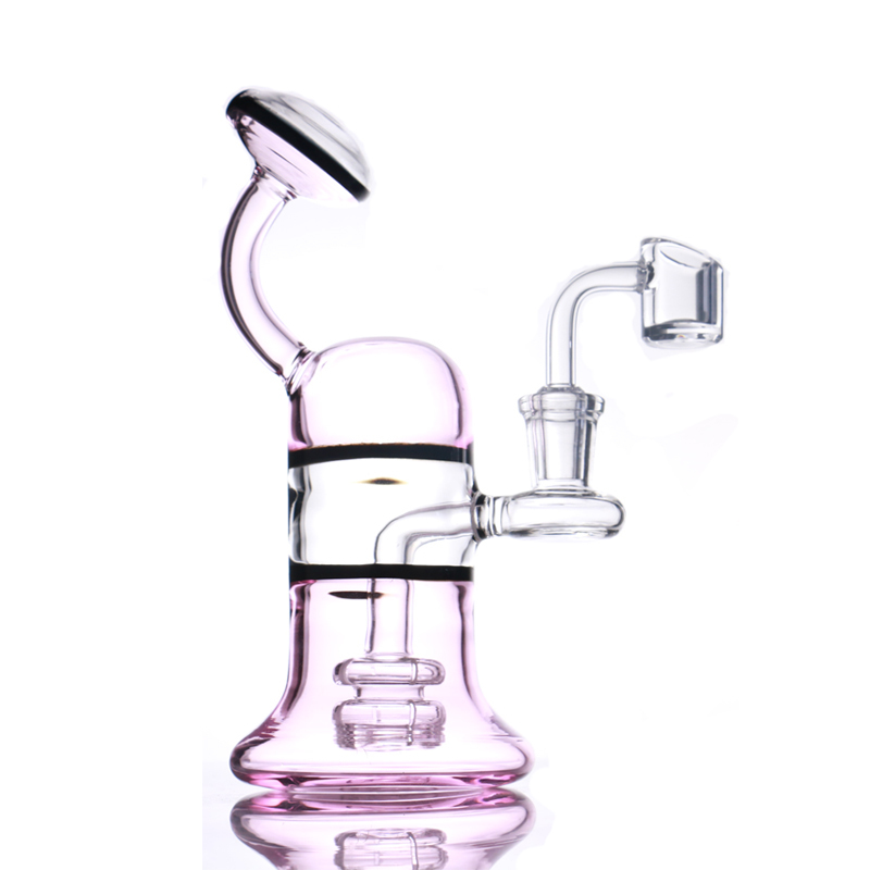 Hookahs Colorful 7" Glass Water Bong Pipes pink Bongs Heady Mini Pipe Dab Rigs Small Bubbler Beaker oil rig
Hookahs Colorful 7" Glass Water Bong Pipes pink Bongs Heady Mini Pipe Dab Rigs Small Bubbler Beaker oil rig