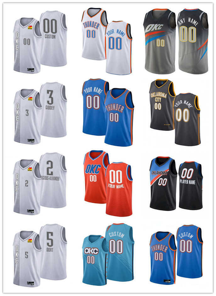 75th Custom Men Women Youth OklahomaCity Thunder2 Shai Gilgeous-Alexander 3 Josh Giddey 5 Luguentz Dort 16 Ty Jerome Basketball Jerseys, Army green
75th Custom Men Women Youth OklahomaCity Thunder2 Shai Gilgeous-Alexander 3 Josh Giddey 5 Luguentz Dort 16 Ty Jerome Basketball Jerseys, Army green