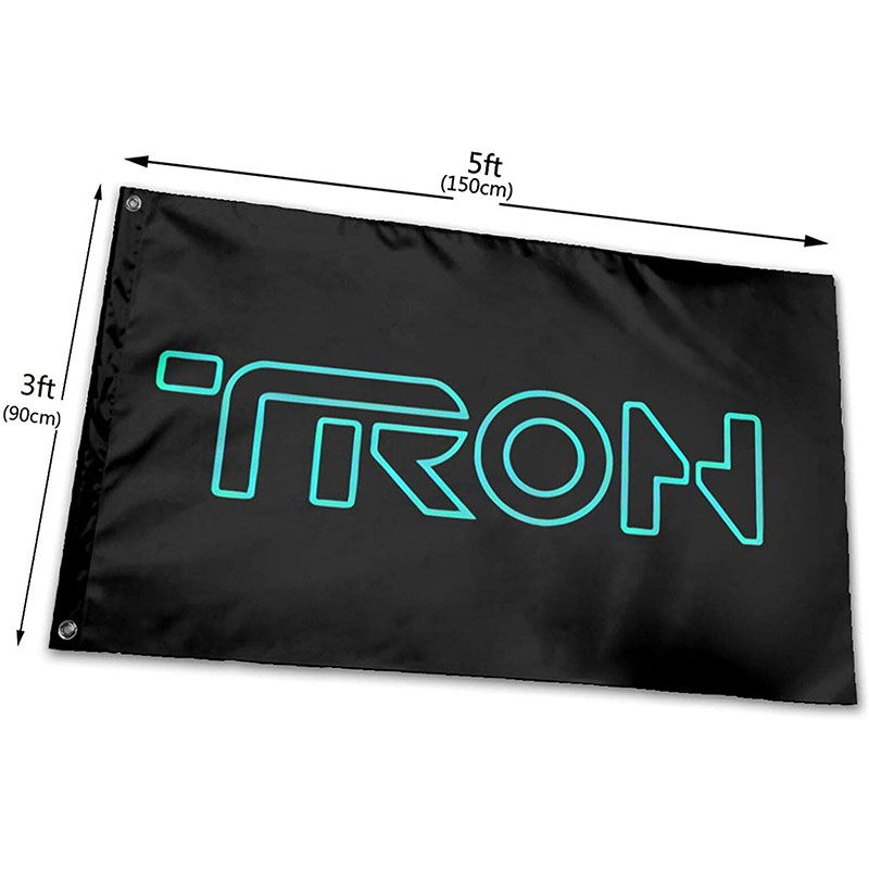Tron Legacy Band Logo Flag Resistant with Brass Grommets 3 X 5 Feet PREMIUM Vivid Color and UV Fade
Tron Legacy Band Logo Flag Resistant with Brass Grommets 3 X 5 Feet PREMIUM Vivid Color and UV Fade