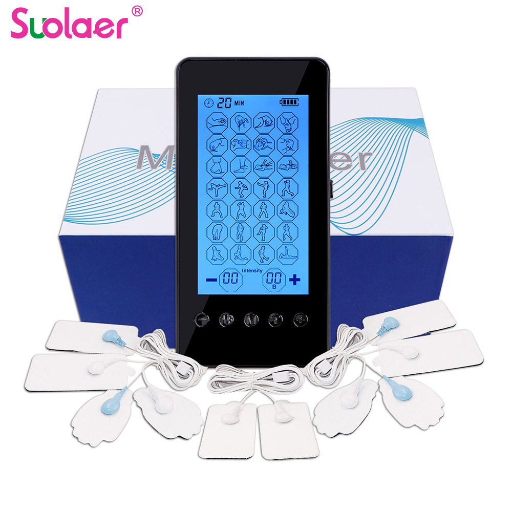 28 Modes TENS Physiotherapy Massager Rechargeable Pain Relieve Full Body Massager Touch Screen Multifunction Massage Machine
28 Modes TENS Physiotherapy Massager Rechargeable Pain Relieve Full Body Massager Touch Screen Multifunction Massage Machine
