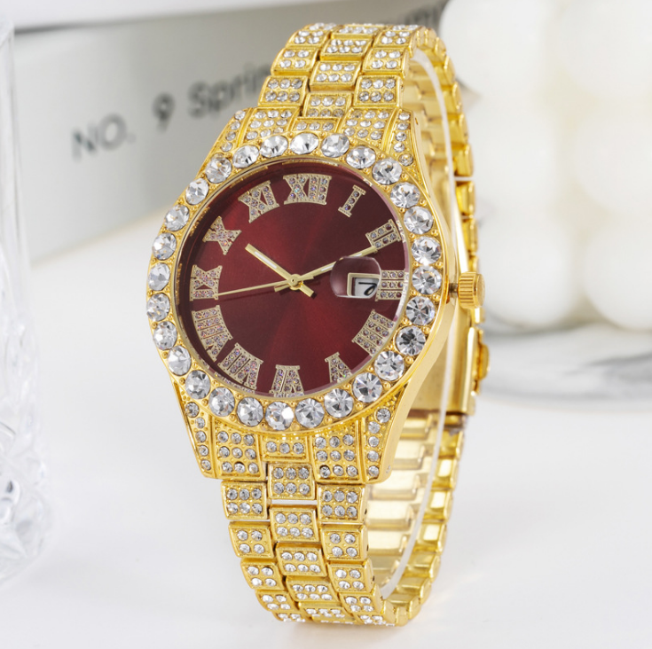 Casual Business Charming Women Watch Shiny Ladies Watches Stars Diamond Date Quartz Battery Roman Number Wristwatches, Slivery;brown
Casual Business Charming Women Watch Shiny Ladies Watches Stars Diamond Date Quartz Battery Roman Number Wristwatches, Slivery;brown