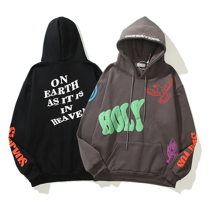 Kanye 21ss Mens Designer Hoodie Stylist Couple Pullover Letters Sport Fitness rock roll essentials High Quality 2 Colors Spring and Autumn Casual Euro Size -2XL
Kanye 21ss Mens Designer Hoodie Stylist Couple Pullover Letters Sport Fitness rock roll essentials High Quality 2 Colors Spring and Autumn Casual Euro Size -2XL