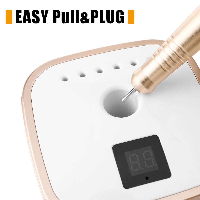 Nail Drill & Accessories 25000RPM Machine For Acrylic Gel Removal Electric Manicure Set File Kit Tools Professional Salon Use