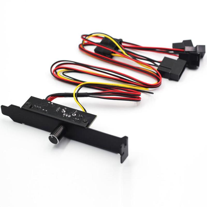 Laptop Cooling Pads Chassis Fan Speed Controller PCI Bit Hub Desktop Computer Supports 3 / 4Pin
Laptop Cooling Pads Chassis Fan Speed Controller PCI Bit Hub Desktop Computer Supports 3 / 4Pin