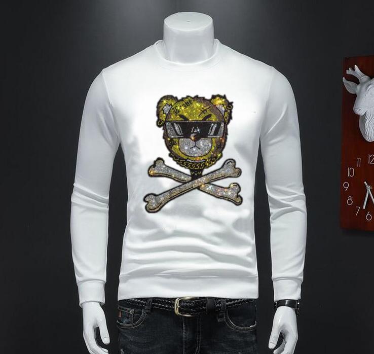 Men hoodies long Sleeve Casual Male Rhinestones horse slim fit Homme Top hoody, As show
Men hoodies long Sleeve Casual Male Rhinestones horse slim fit Homme Top hoody, As show