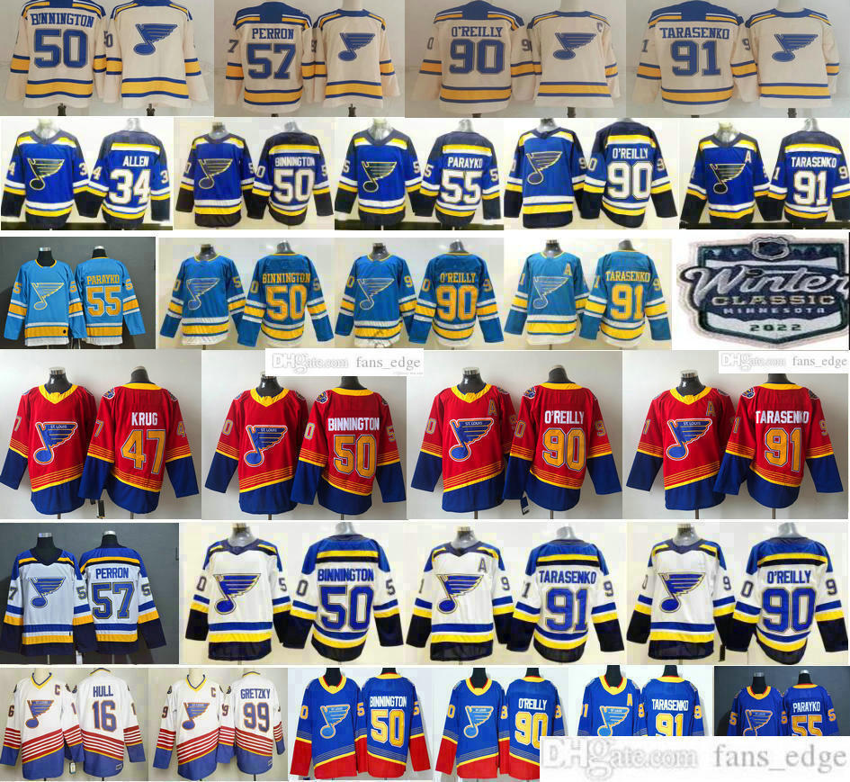 2022 Winter Classic 91 Vladimir Tarasenko Nhl's Jersey 90 Ryan O'Reilly 55 Colton Parayko 10 Schenn 57 Perron 50 Binnington 47 Torey Krug, As picture
2022 Winter Classic 91 Vladimir Tarasenko Nhl's Jersey 90 Ryan O'Reilly 55 Colton Parayko 10 Schenn 57 Perron 50 Binnington 47 Torey Krug, As picture