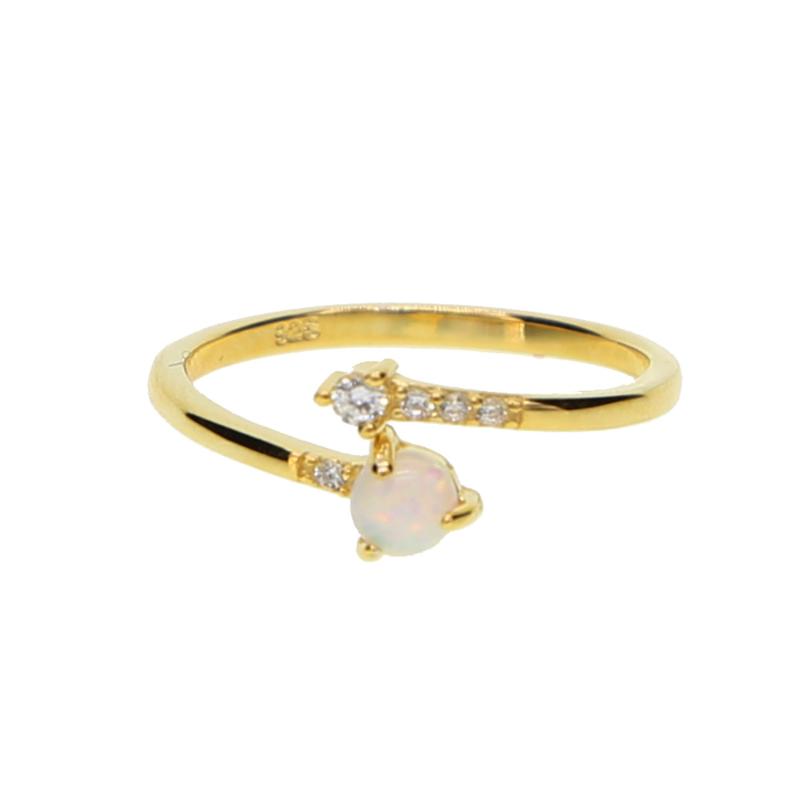 Cluster Rings Gold Color 2021 Fashion 925 Sterling Silver Adjust Women Girl White Fire Opal Delicate Minimal Elegant Dainty Ring Design
Cluster Rings Gold Color 2021 Fashion 925 Sterling Silver Adjust Women Girl White Fire Opal Delicate Minimal Elegant Dainty Ring Design