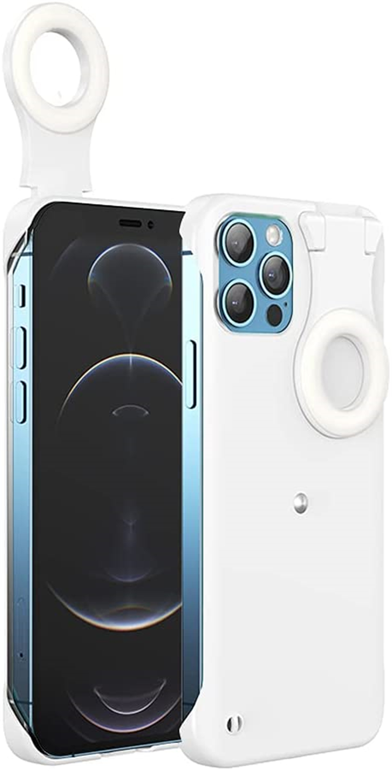 Cell Phone Cases Built-in Selfie Ring Light Up for IPhone 13 12 11 Pro Max XS XR X SE LED Luminous Flashlight Back Cover
Cell Phone Cases Built-in Selfie Ring Light Up for IPhone 13 12 11 Pro Max XS XR X SE LED Luminous Flashlight Back Cover