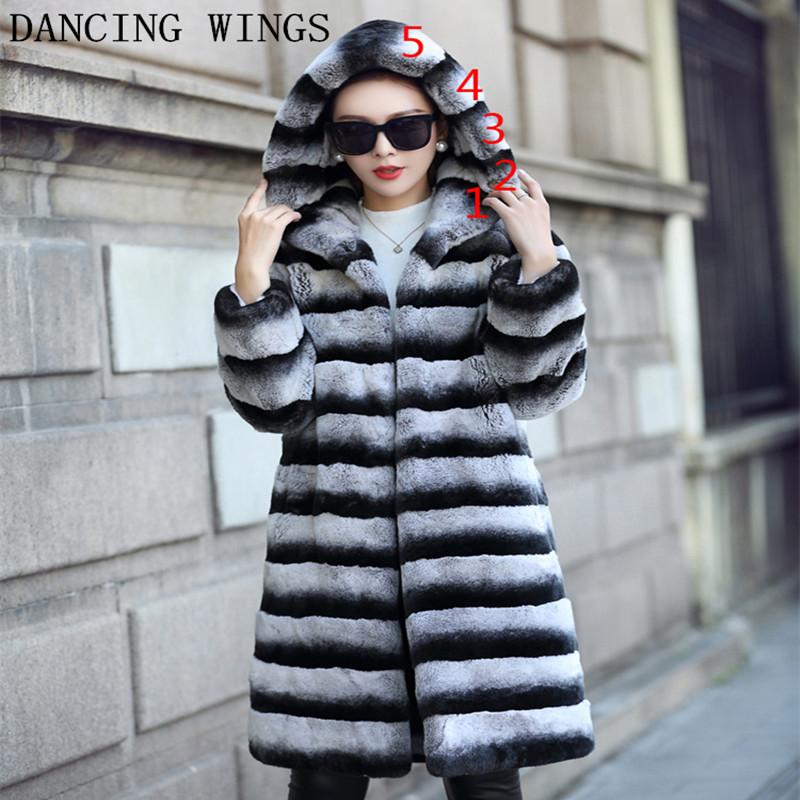 Real Rex Fur Coat Winter Natural Jacket With Hood Thick Warm Chinchilla Long Coats Women's & Faux, Dark grey
Real Rex Fur Coat Winter Natural Jacket With Hood Thick Warm Chinchilla Long Coats Women's & Faux, Dark grey