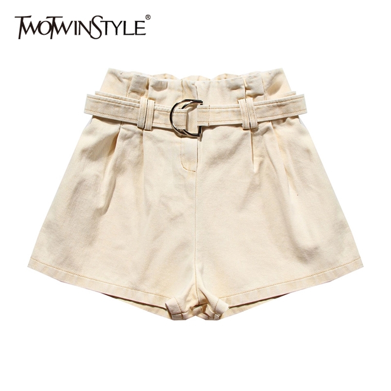 Minimalist Shorts For Women High Waits With Sashes Casual Wide Leg Female 2 Summer Fashion Style 210521, Khaki
Minimalist Shorts For Women High Waits With Sashes Casual Wide Leg Female 2 Summer Fashion Style 210521, Khaki