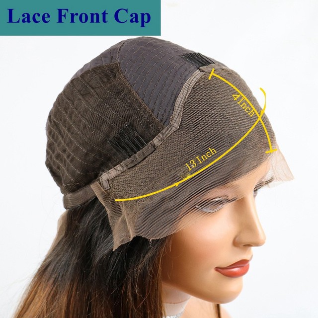 28 inch Long Lace Frontal Wigs Synthetic Yaki straight Wig for Women Pre Plucked with Natural Hairline