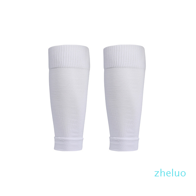 1 Pair Hight Elasticity Soccer Football Shin Guard Adults Socks Pads Professional Legging Shinguards Sleeves Protective Gear