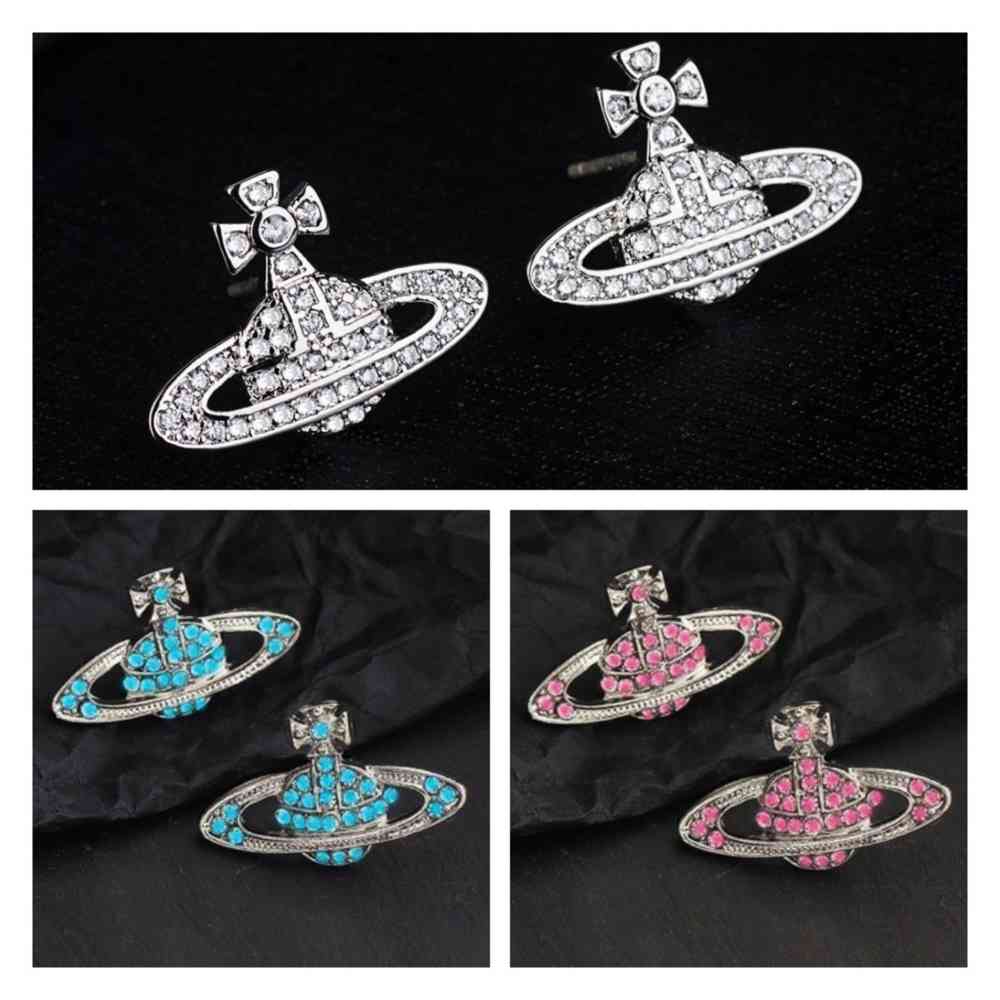 earrings Ins trendy Vivian Gold Classic Western empress dowager Earrings micro diamond earrings women's short
earrings Ins trendy Vivian Gold Classic Western empress dowager Earrings micro diamond earrings women's short