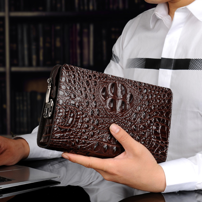 mens wallet leather genuine Alligator mans clutch bag designer Business male phone wallet cowhide carteras hombre billeteras, Black
mens wallet leather genuine Alligator mans clutch bag designer Business male phone wallet cowhide carteras hombre billeteras, Black