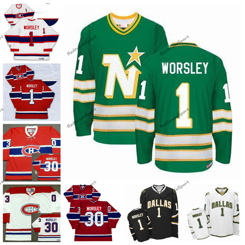 Vintage Customize Minnesota North Stars Hockey Jerseys 1 Lorne Gump Worsley Mens Green 30 Montreal Canadiens Custom Stitched Jersey M, Lace red 30
Vintage Customize Minnesota North Stars Hockey Jerseys 1 Lorne Gump Worsley Mens Green 30 Montreal Canadiens Custom Stitched Jersey M, Lace red 30