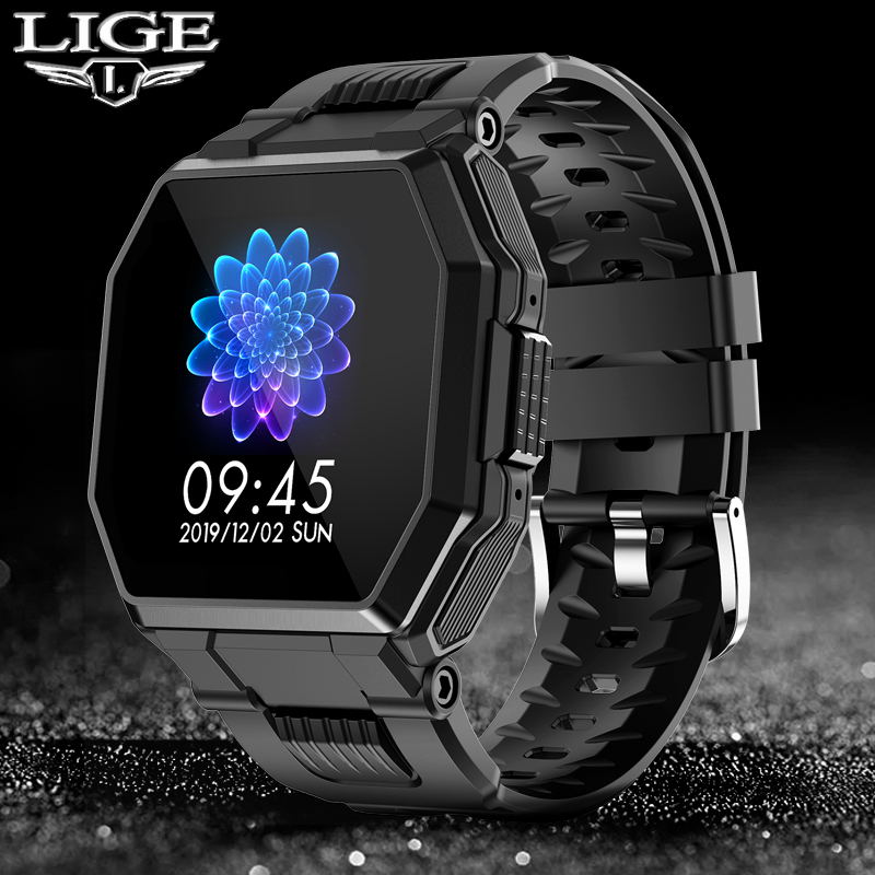 LIGE 2021 New Smart Watch Bluetooth Call Men Full Touch Sport Fitness Tracker Blood Pressure Heart Rate Smartwatch Music Controlg, Black
LIGE 2021 New Smart Watch Bluetooth Call Men Full Touch Sport Fitness Tracker Blood Pressure Heart Rate Smartwatch Music Controlg, Black