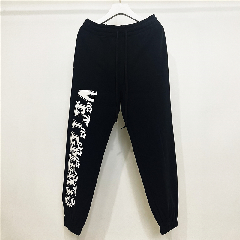 Embroidery Patchwork Pants Men Women 1 High Quality Drawstring Sweatpants Terry Jogging Trousers, Black
Embroidery Patchwork Pants Men Women 1 High Quality Drawstring Sweatpants Terry Jogging Trousers, Black