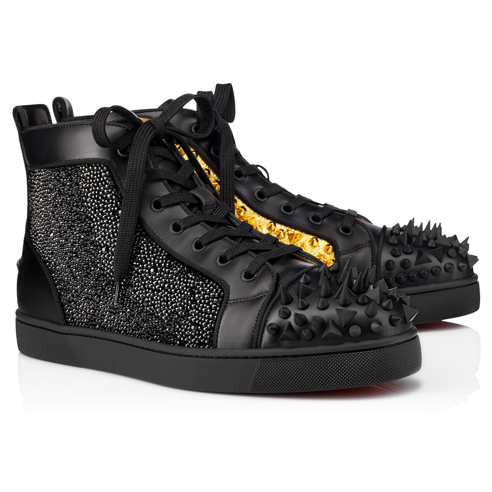 Luxury Design High Tops Red Bottom Shoes No Limit 018 Flat Classic Casual Men Women Fashion Elastikid Crystal Spikes Designer Dress Sneakers With Box EU 35-47, #1
Luxury Design High Tops Red Bottom Shoes No Limit 018 Flat Classic Casual Men Women Fashion Elastikid Crystal Spikes Designer Dress Sneakers With Box EU 35-47, #1