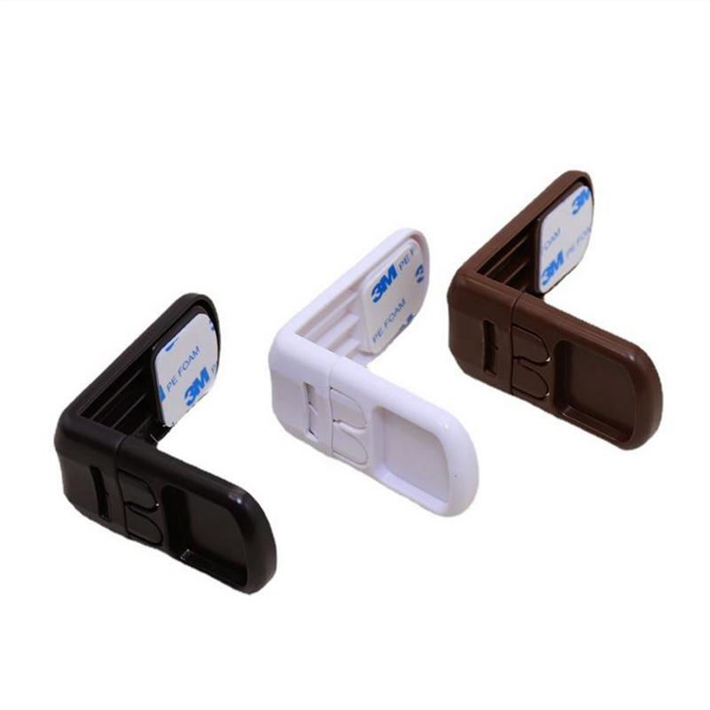 Old Cobbler Child safety lock ABS Multifunctional Wardrobe refrigerator door 90 degrees baby protection supplies Double snap three