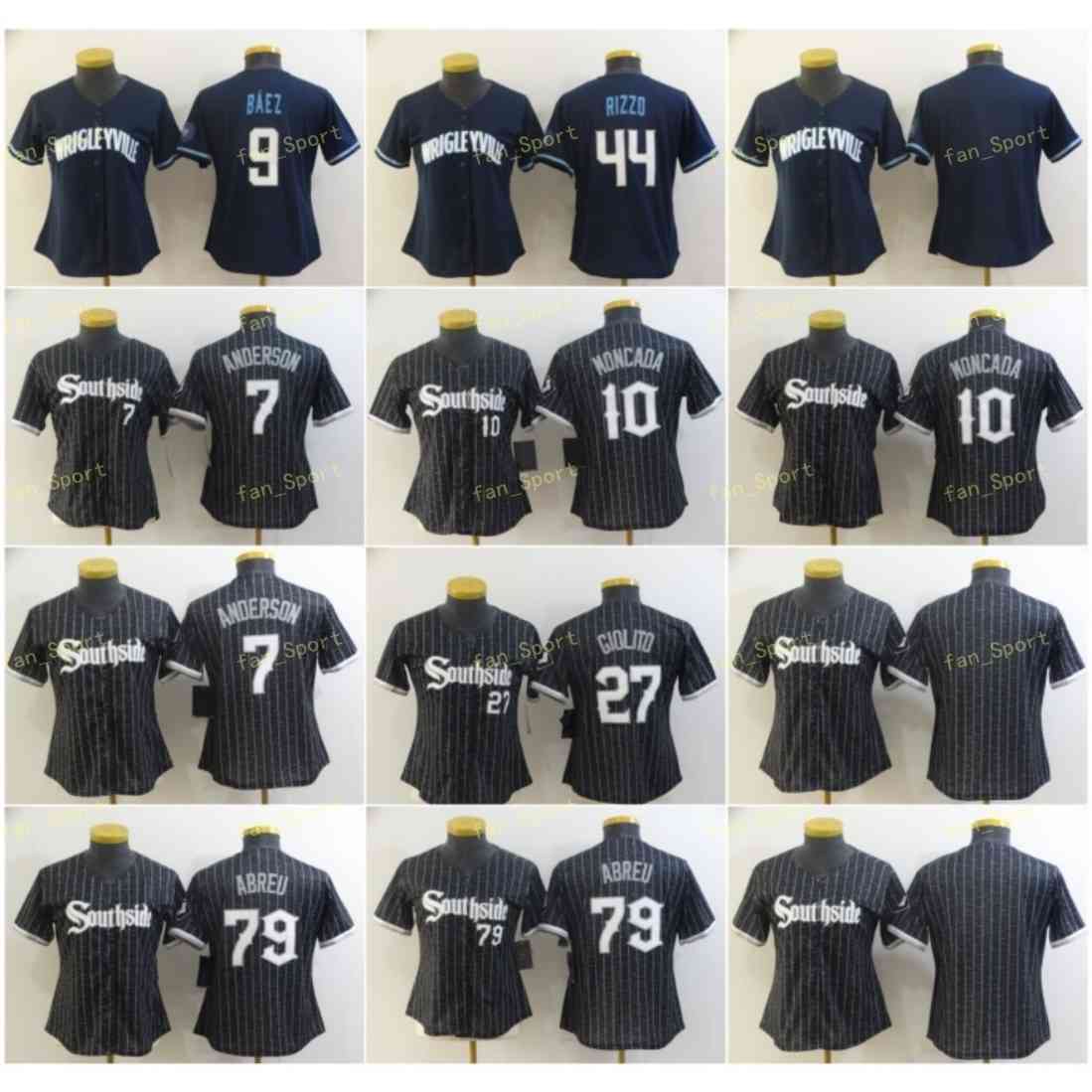 Women City Connect 7 Tim Anderson 10 Yoan Moncada 27 Lucas Giolito 79 Jose Abreu Wrigleyville Baseball Jerseys 9 Baez 44 Rizzo Southside Stitched
Women City Connect 7 Tim Anderson 10 Yoan Moncada 27 Lucas Giolito 79 Jose Abreu Wrigleyville Baseball Jerseys 9 Baez 44 Rizzo Southside Stitched